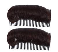 WOONEKY 2pièces Accessoires De Coiffure Avec Peigne Donut Pour Chignon Et Queue De Cheval Outils De Volume Et Paisseur Pour Cheveux Pour Mariages Et Événements Spéciaux