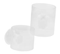 WOONEKY 2pièces Anneau De Nourrissage pour Aquarium Lot de Anneaux Flottants avec Ventouse Pratique pour Nourrir Vos Poissons Toute Simplicité