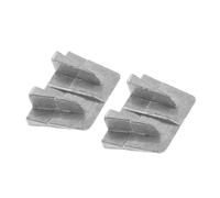 WOONEKY 2pièces Metal Handle Wedges for Furniture and Hammer Repair Angle Gap Wedge Tool for Secure Handle Fixing Practical Wood Tenon Tightening Accessories