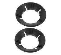 WOONEKY 2pièces Pare-vent De Camping Pour Cuisine Housse De Poêle à Feu Couvre-brûleurs De Cuisinière à Gaz Pare-vent Pour Poêle De Camping Support De Wok Professionnel Pour