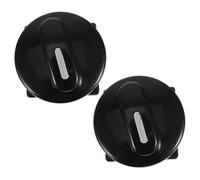 WOONEKY 2Set Commutateur Rotatif Positions pour Chauffage et Ventilateur Sélecteur de Vitesse avec Bouton pour Four et Hotte de