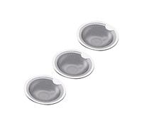 WOONEKY 3 pièces Filtre Évier Acier Inoxydable Tamis Drain Salle de Bain et Cuisine Obstruction Cheveux et Saleté Filtre Vidange Lavabo et Facile à Nettoyer