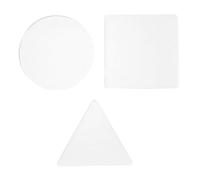 WOONEKY 3 Pièces Gel Press Printing Plate Reusable Soft Gel Printing Board for DIY Art Crafts Card Making Scrapbooking Monoprinting for Home and School