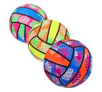 WOONEKY 3 Pièces Le Ballon Beach-Volley Jouet De Plage Volley-Ball Gonflable - Aquatique PVC Gonflable - ES ES Piscine - Jouet De -