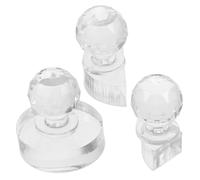 WOONEKY 3 pièces Outil de Pression Cosmétique Tampon de Blush Applicateur à Paupières et Outil de Réparation pour Haute Lumière Mold de Compact pour Maquillage