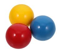 WOONEKY 3 pièces Poignée Tiroir Ronde Adhésive Lot de Boutons Sphériques Colorés pour Commode Chambre Garçon Fille Décor Ludique Facile à Nettoyer