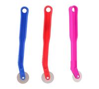 WOONEKY 3 Pièces Roue de Traçage Dentelée Plastique pour Couture Outil de Marquage Tailleur de Délimitation Rond pour Marquage et Perforation Tissu