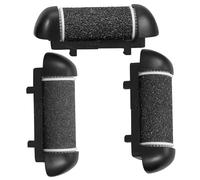 WOONEKY 3 Pièces Têtes de Remplacement pour Ponceuse Pédicure Électrique de Abrasifs Doux et Efficaces pour Exfoliation et Soin