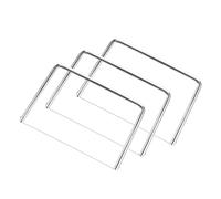 WOONEKY 3 Pièces Trancheur Fromage Multifonction Coupe Fromage Beurre et Gâteau Fil Acier Outil Cuisine Pratique et Design Ergonomique