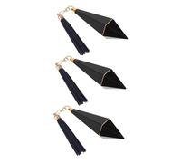 WOONEKY 3 pièces Tube DIY Contenant pour Crème à Noir avec Pompon Compact et Durable Maquillage pour Filles Voyage et Usage