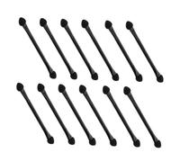 WOONEKY 30 pièces Lot de Applicateurs Double Embout pour Maquillage des Yeux Éponges Outils pour Fards à Paupières et Eyeliner et Résistants