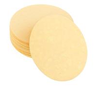 WOONEKY 30pièces Compressed Facial Sponges for Makeup Removal Round Shape Cleansing Face Sponges