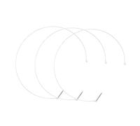 WOONEKY 3pièces Anneau De Serrage Acier Inoxydable Pour Joint De Porte De Machine Ver Ressort Étanchéité Résistant Chaleur Bague De Fixation Pour Lave-linge Tambour