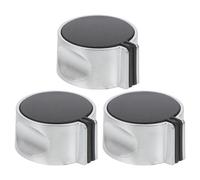 WOONEKY 3pièces Boutons De Commande Pour Gazinière Alliage De Zinc Boutons Allumage Et Extinction Pour Poêle à Gaz Remplacement Précis Avec Finition Robuste Et Fiable