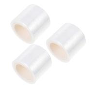 WOONEKY 3pièces Film Plastique Pour Sourcils Et Lèvres Accessoires De Maquillage Protection De Peau Déchirable Ou Coupable Avec Ciseaux Pour Artisans Et Salons De Beauté