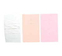 WOONEKY 3sacs Éponge De Maquillage Portable De Pochettes De Éponges Triangulaires Non-latex Pour Fond De Teint Et Application Et Économique Peau Blanc Rose