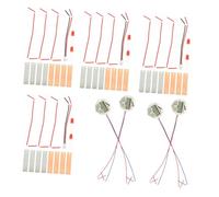 WOONEKY 4 Ensembles Fruit Battery Science Experiment Kit with Zinc for Stem Physics Teaching DIY Potato Lemon Orange Electrical