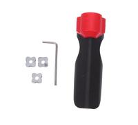 WOONEKY 4 Pièces Affleureuse Manuelle pour Travail du Bois et Pvc avec Lames Interchangeables R 1/1.5/2/3 en Alliage D'aluminium et Acier Inoxydable, Confort Ergonomique et Précision