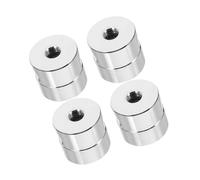 WOONEKY 4 pièces Crochet Suspension Métal Aluminium pour Fixation Câble Électrique Luminaire Plafond Vintage Chandelier Swag Hook et Polyvalent