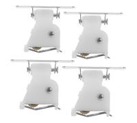 WOONEKY 4 pièces Kit de Verrous à Cordon pour Stores Bambou Accessoires Durables pour Réparation et Installation de Stores Enrouleurs et Romains Fixation Sécurisée pour Rideaux Intérieur