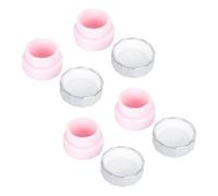 WOONEKY 4 pièces Lot de Flacons Vides pour Vernis à Ongles Bouteilles Compactes et Étanches pour Gel Crème ou Huile de Cuticules Contenants Cosmétiques Pratiques pour Voyage et Usage
