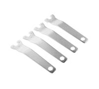 WOONEKY 4 pièces pour Meuleuse Angle Acier Clé à Trois Griffes Multifonction pour Démontage Serrage et Retrait Disque de Meuleuse