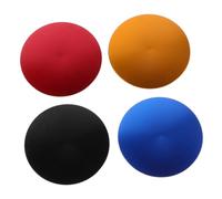 WOONEKY 4 Pièces Protection Plateau de Pédalier Alliage Aluminium Couvre-Milieu de Roue pour VTT et Route Capuchons Anti-poussière pour de Pédalier Amélioration Aérodynamique et Résistance