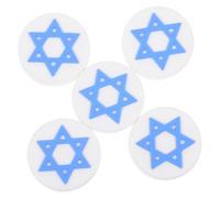 WOONEKY 5 pièces Amortisseur Tennis Silicone National Drapeau Lot Vibrations Raquette Stabilité Améliorée Facile à Installer pour Joueurs