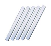 WOONEKY 5 pièces Barres de Poids Acier Inoxydable pour Charge Ajustable Accessoires Fitness pour Gilet Lesté Équipement Musculation et Course