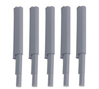 WOONEKY 5 pièces Système Ouverture Tactile pour Armoires avec Amortisseur Magnétique Abs Charnières sans Poignée pour Portes et Fermeture Douce Sécurisée et Design Invisible pour Cuisine