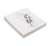 WOONEKY 50 Pièces Cartes De Place Marque-places Pour Table De Mariage Décor De Table De Renne Marque-place De Fête White