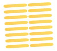 WOONEKY 50 Pièces Éponges Faciales Comprimées pour Nettoyage Profond et Démaquillage Éponge Exfoliante Multifonctionnelle Jaune pour Soins Peau Voyage et Application de Masques