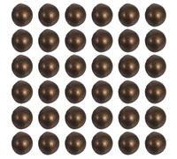 WOONEKY 50 pièces Lot de Mini Boutons Champignon Métalliques à Tige Demi-rond pour Vêtements Poupée DIY Boutons Ronds Bombés Couleur Bronze Antique Accessoires Couture Résistants pour