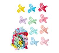 WOONEKY 50pièces Barrettes à Cheveux Pour Garçon Fille Clips Métal Snap Accessoires Colorés Pour Filles De Épingles à Cheveux Couleurs Bonbon Pour Coiffer Les Franges
