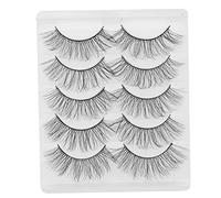 WOONEKY 5paires Faux Fibres Synthétiques Pour Effet Naturel Et Volumineux Idéals Pour Usage Personnel Ou Professionnel