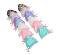 WOONEKY 6 Paires Barrettes Chat Métal Clips Oreilles de Chat Pailletés et Clips Canard pour Garçon Fille Accessoires Cosplay pour Anniversaire et Halloween