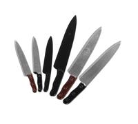 WOONEKY 6 Pièces Accessoires de Cuisine Miniatures de Couteaux pour Maison de Détails Épurés pour Jeu et Personnalisé