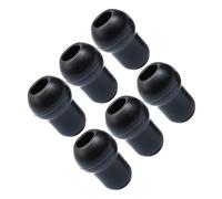 WOONEKY 6 Pièces Embouts Auriculaires Silicone pour Stéthoscope Bouchons Oreille de Remplacement Souples et Résistants Accessoires Stéthoscope pour Adultes