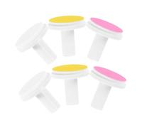 WOONEKY 6 pièces Kit de Têtes de Meulage pour Électrique Abrasif Surface Compatible pour Coupe Précise des Ongles et Soin Délicat