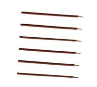 WOONEKY 6 pièces Lot de Pinceaux de Calligraphie Poils de Pinceaux Détail Fin pour Dessin et Peinture à Encre Manche Ergonomique pour Étudiants et Artistes