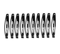 WOONEKY 60 Pièces Lot D’épingles à Cheveux Forme De Goutte Simple Pression Noir