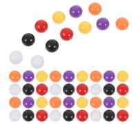 WOONEKY 600 Pièces Boules Plastique Solide pour Apprentissage Mathématique Bille de Probabilité Colorée Jouets de Comptage Éducatifs pour Garçon Fille
