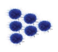 WOONEKY 6pièces Accessoires De Décoration Pour Pendentifs De Cheveux Magnétiques Détaillés
