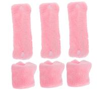 WOONEKY 6pièces Cheveux Fleece Outils De Coiffure Sans Chaleur Pour Boucles Naturelles Pendant Le Sommeil
