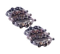 WOONEKY 6pièces Pince Banane Femme Forme De Poisson Accessoire Vintage Pour Cheveux Pour Toutes Occasions Cheveux Épais Ou Fins