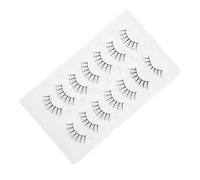 WOONEKY 7 Paires De Faux Cils Uniques Pour Halloween Festival Et Maquillage Pour Carnaval Pour Yeux Pour Festivals - Cosmétique - Améliorez Look Fête Confortable