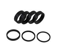 WOONEKY 7 pièces Kit Entretoises de Potence Alliage Aluminium Installation Rapide pour Accessoires VTT et Cyclisme Urbain