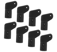 WOONEKY 8 Pièces Adaptateur de Lit Pliant Tube Connecteur de Lit pour Camping et Randonnée Protection de Sol
