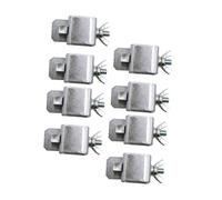 WOONEKY 8 pièces Pinces de Soudure Bout à Bout pour Tôle Métallique Outils de Soudage Petits Accessoires de Réparation de Carrosserie Auto et Camion Pince de Positionnement pour Portes et