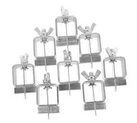 WOONEKY 8 pièces Pinces de Soudure pour Soudeurs Pinces de Positionnement pour de Tôles Faciles à Installer et Résistantes Adaptées Fabrication Mécanique